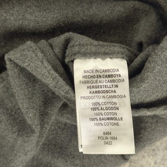 Legendary Whitetails Shirt Mens XL Buck Camp Gray Flannel Button Up Outdoors - Picture 7 of 9